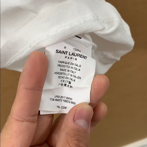 Saint Laurent T shirts, short sleeve M - Picture 3 of 3